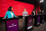 Ontario's next Liberal leader needs a seat in the legislature, MPPs argue in first candidates' debate