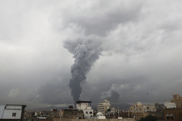 Israeli airstrikes targeting Iran-backed Houthis rock Yemen's capital