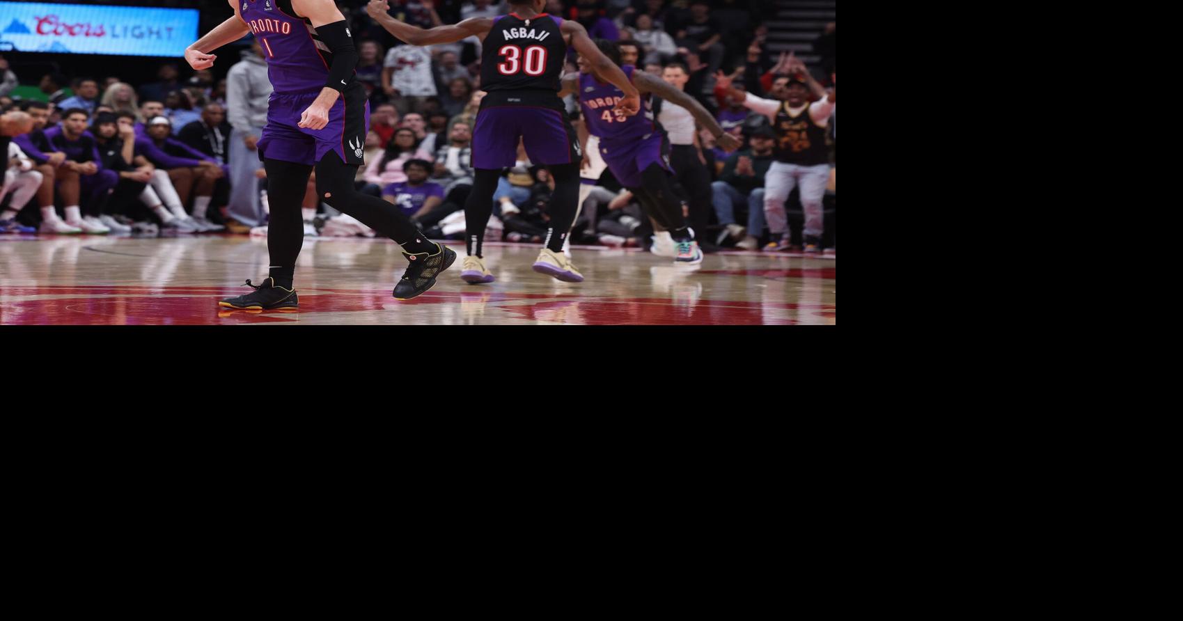 Raptors’ Gradey Dick steps up late in win over Kings