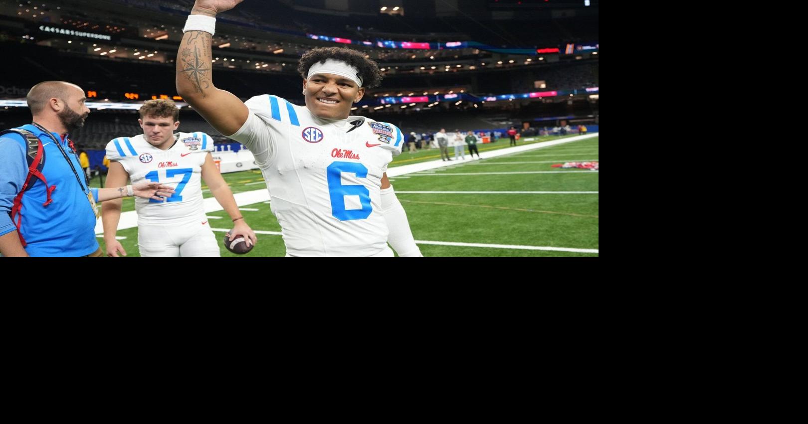 Ole Miss quarterback Trinidad Chambliss plans to return, pending NCAA ruling on eligibility