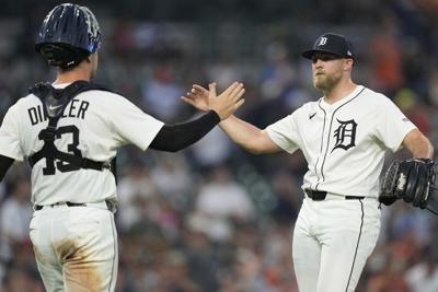 Troy Melton throws 7 scoreless innings in 2nd career start as Tigers beat Diamondbacks
