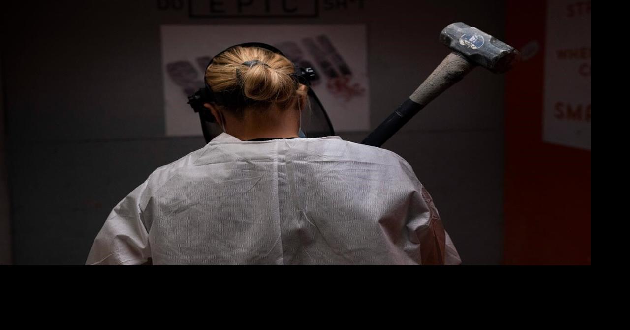 Pandemic fever got you down? Smash up stuff at the rage room
