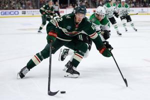 Boldy steps up for the Wild against the Stars with a 'big-man game' to go with his prolific scoring