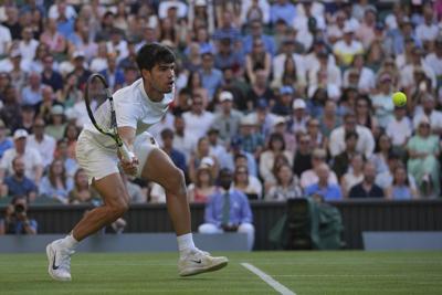 Wimbledon: Defending champion Carlos Alcaraz extends winning streak to reach 4th round