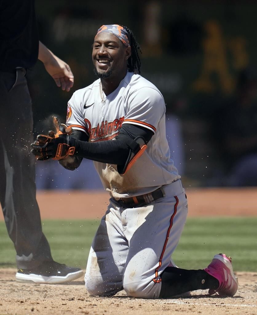 Orioles hit 3 HRs, ride Bradish gem to 12-1 win over A's - The San