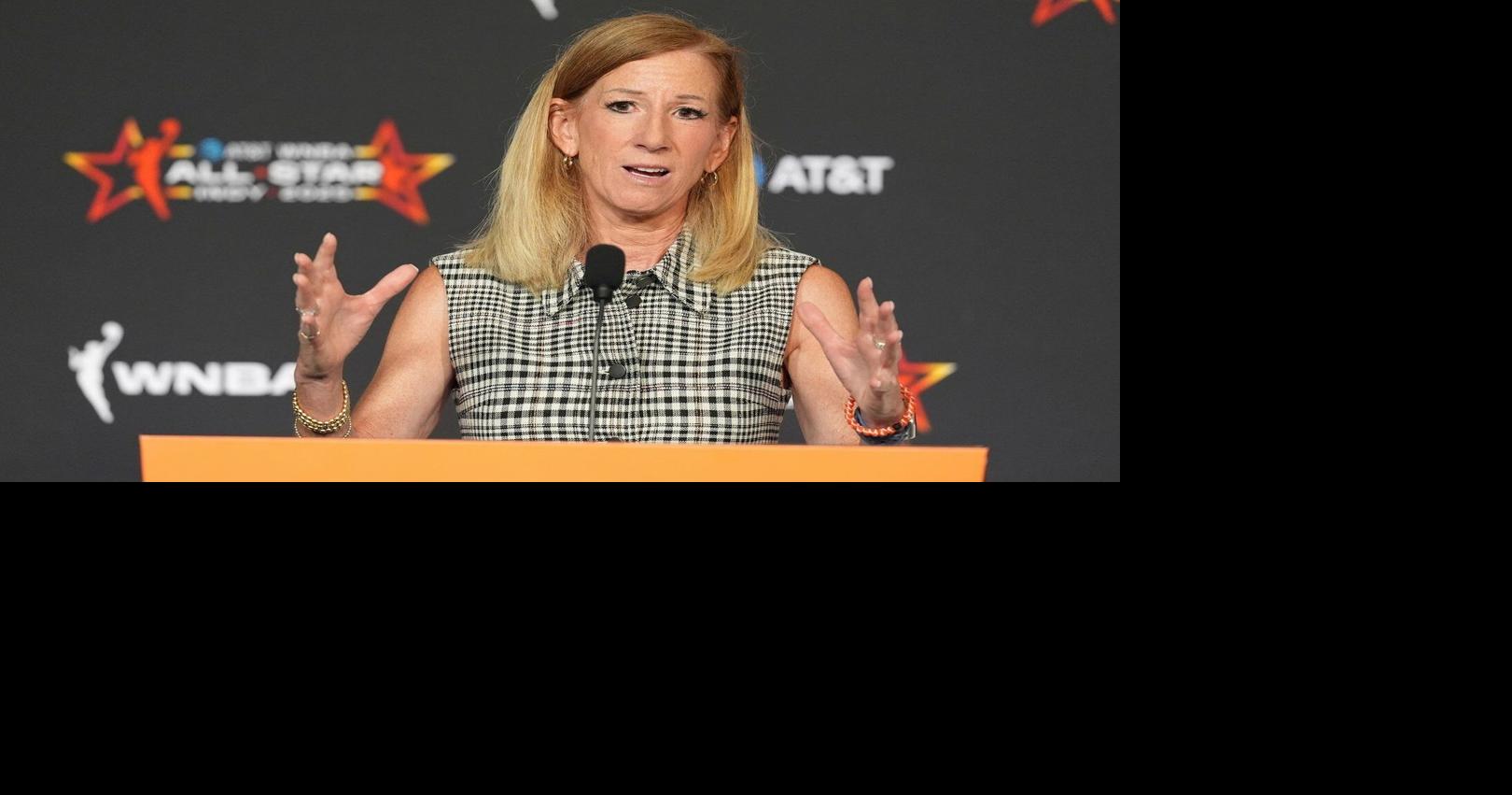 WNBA Commissioner Cathy Engelbert vows to repair player relationships