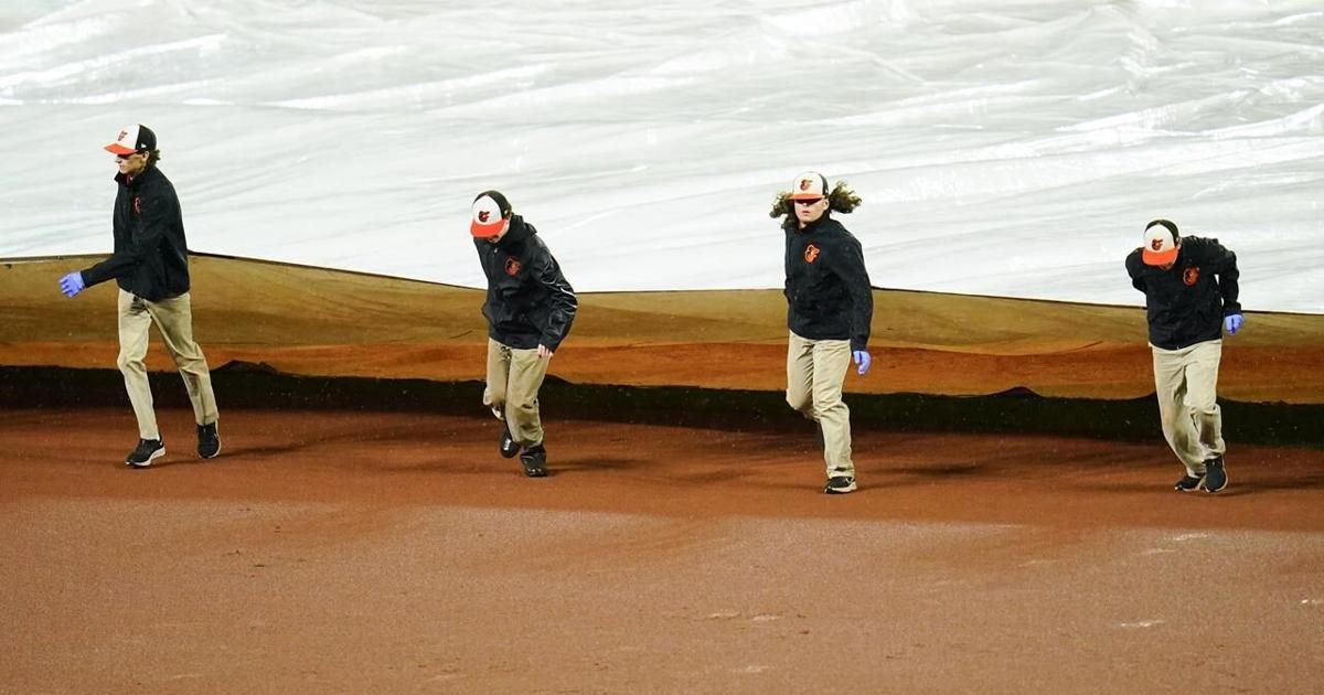 Game Rained Out Blue Jays-Orioles game rained out, doubleheader on Wednesday