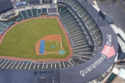 Aerial View of Guaranteed Rate Field, Home of the Chicago White