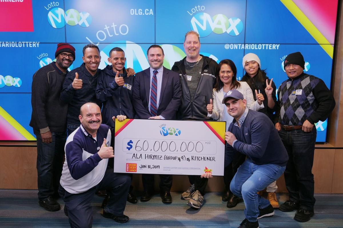 Lotto max deals winner 60 million