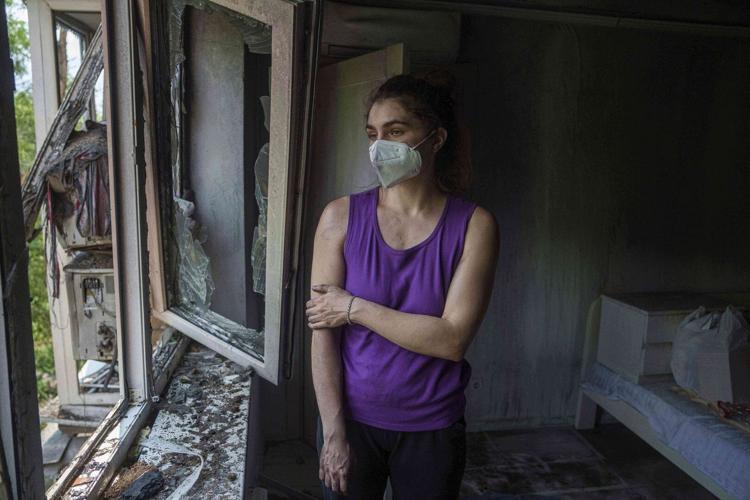 Russian drones strike Ukraine's 2nd-largest city, damaging a maternity hospital