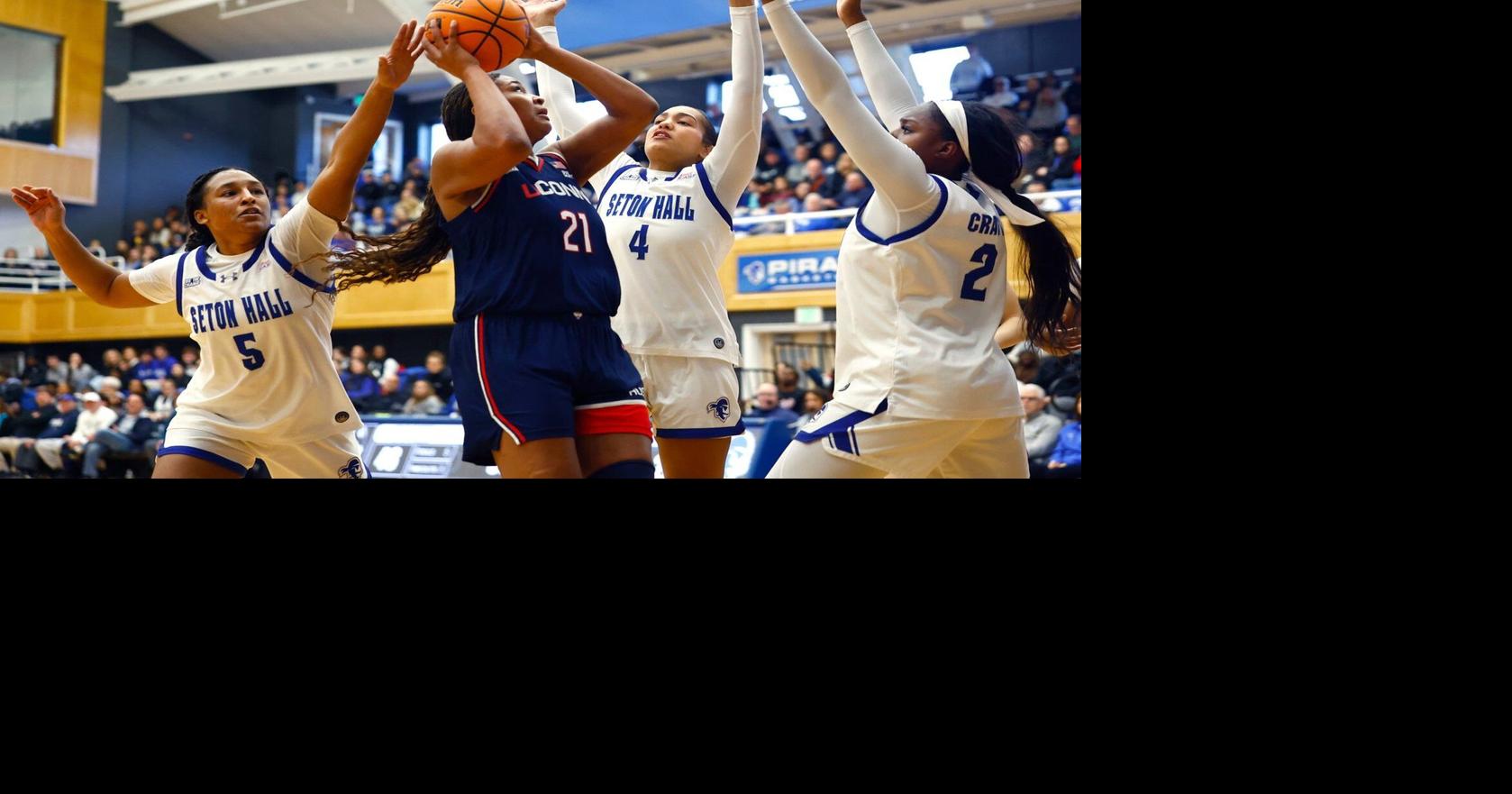 AP women’s basketball player of the week is No. 1 UConn’s Sarah Strong