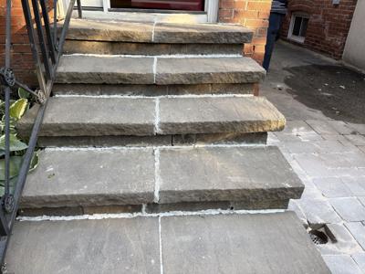 FRONT STEPS AFTER