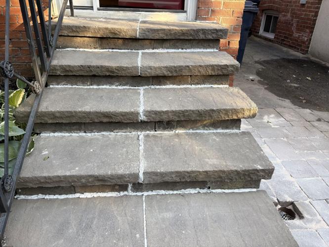 FRONT STEPS AFTER