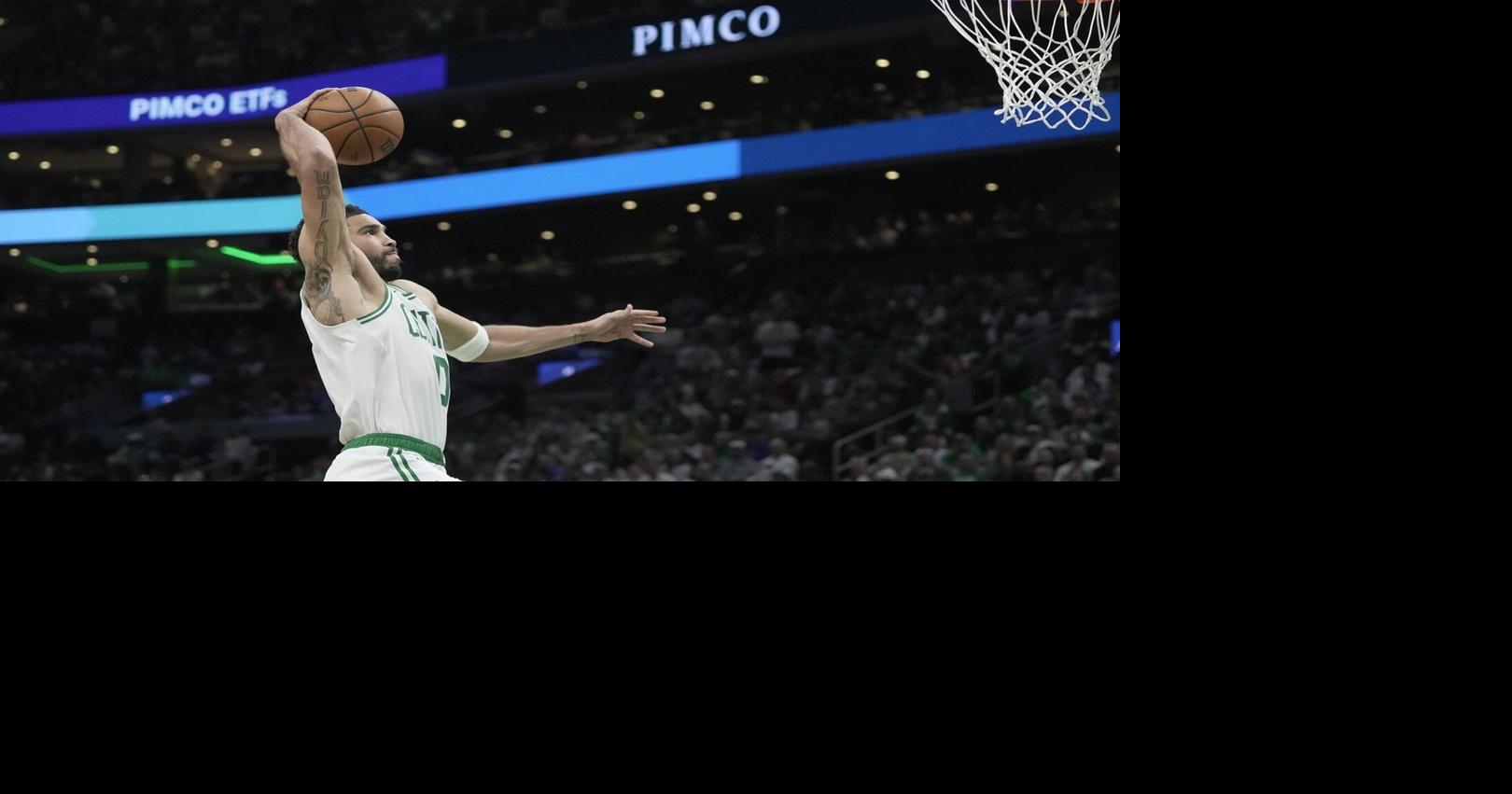 Jayson Tatum has strong return to playoffs for Celtics, who rout 76ers ...