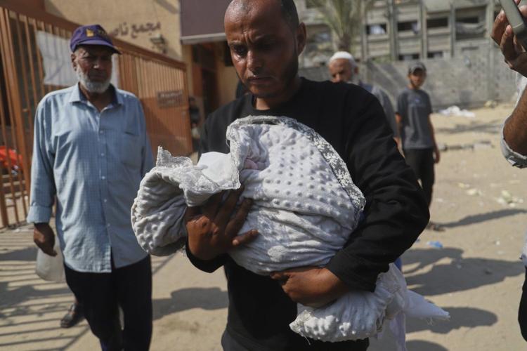 The latest child to starve to death in Gaza weighed less than when she was born
