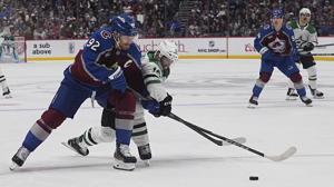 Landeskog scores 1st goal in nearly 3 years, Avalanche even series with 4-0 win over Stars in Game 4