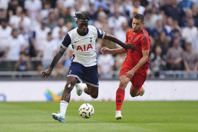Tottenham suspends Bissouma for Premier League opener after video showing him inhaling nitrous oxide
