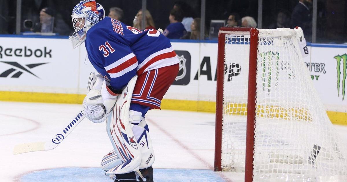 Photo: Toronto Star Igor Shesterkin becomes first Rangers goalie to score in 5-1 win over Lightning in home opener