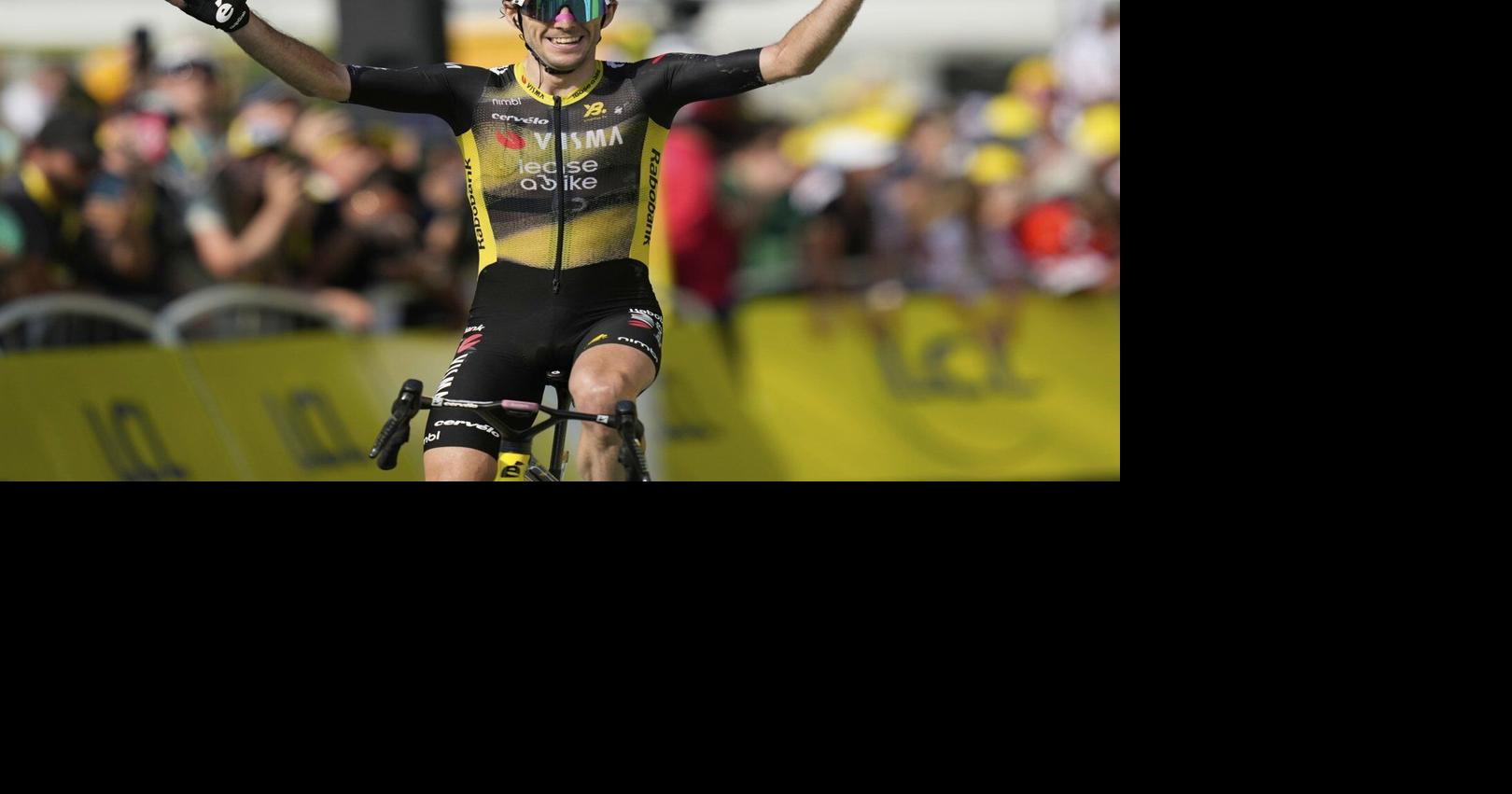 Yates wins Tour de France's first mountainous stage and Healy takes ...