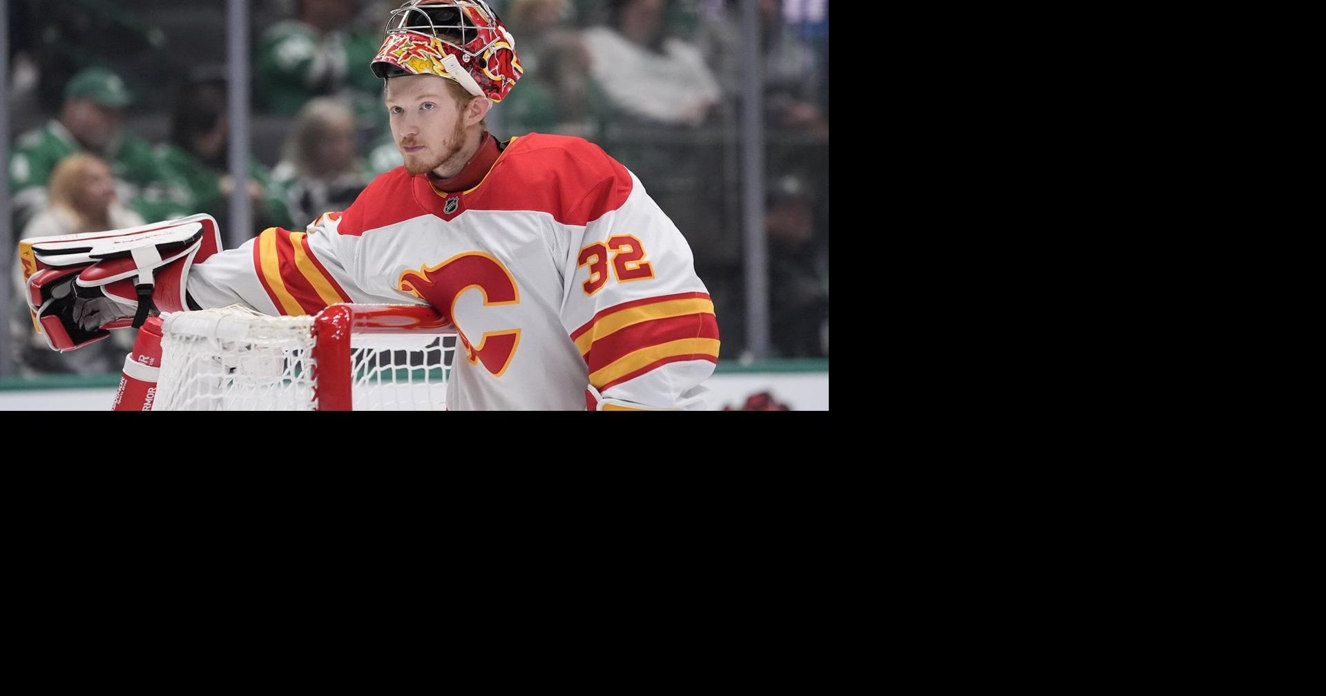 Calgary Flames' fortunes ride on 24-year-old goaltender Dustin Wolf