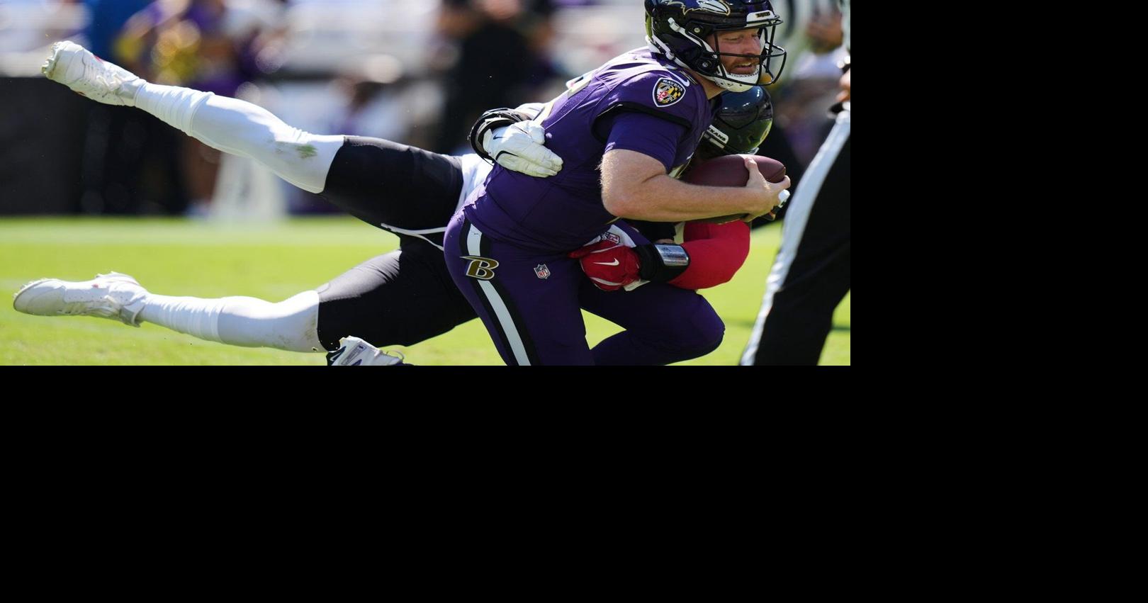 Short-handed, skidding Ravens reach pivotal point of season after 44-10 ...