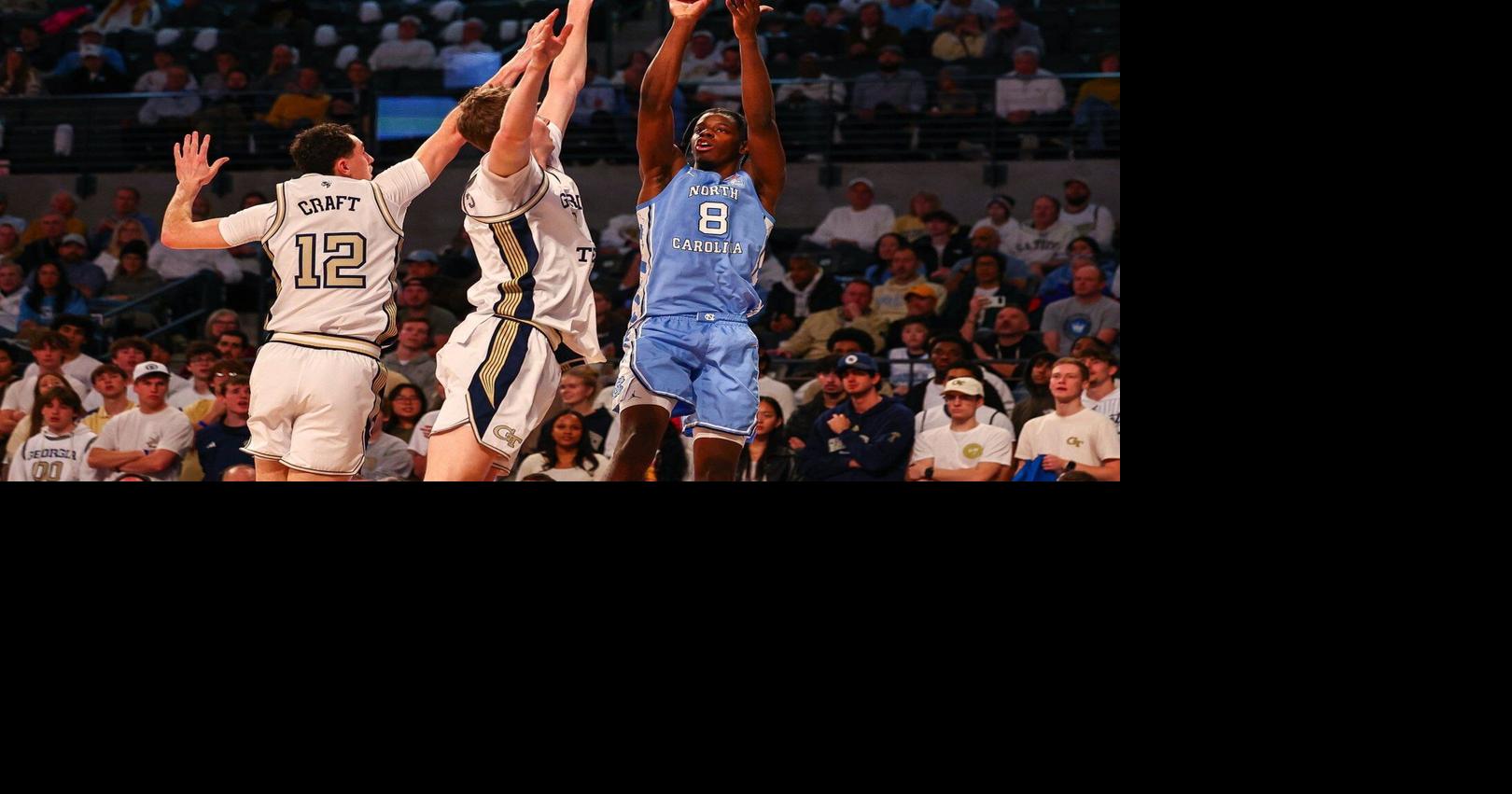 UNC freshman Caleb Wilson puts on a high-flying show for the home folks in Atlanta