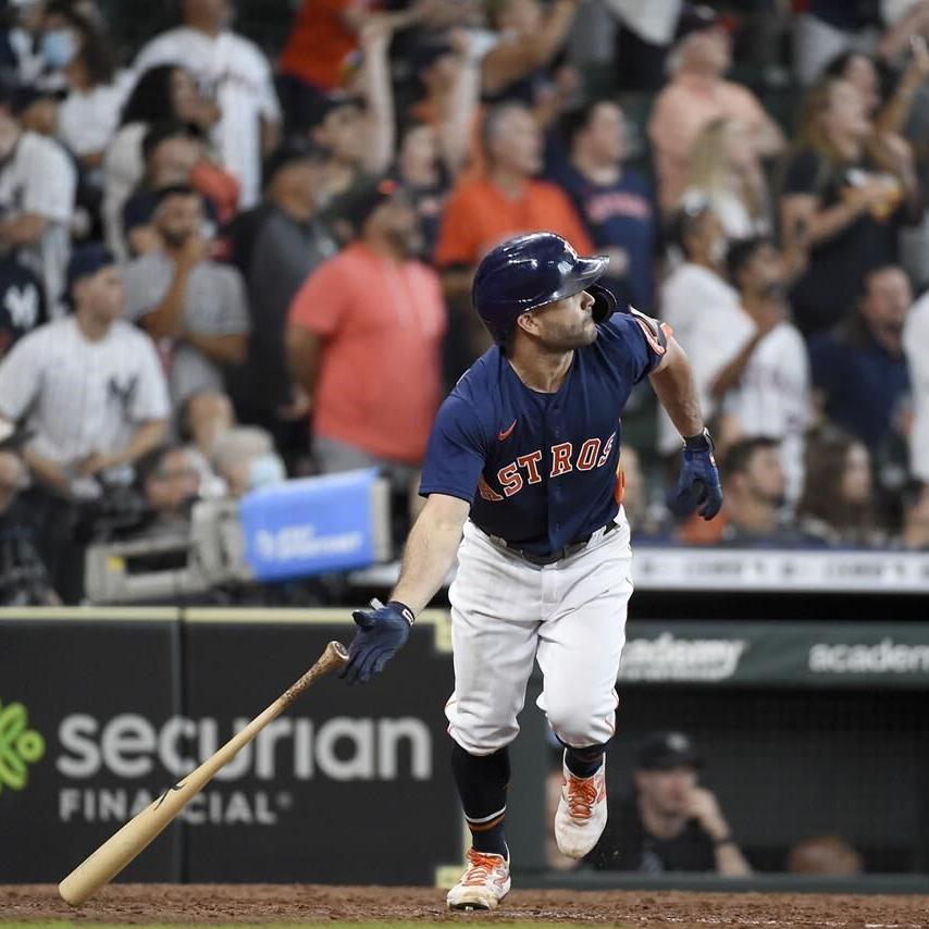 Altuve hits grand slam on 2-homer night, Astros beat Giants