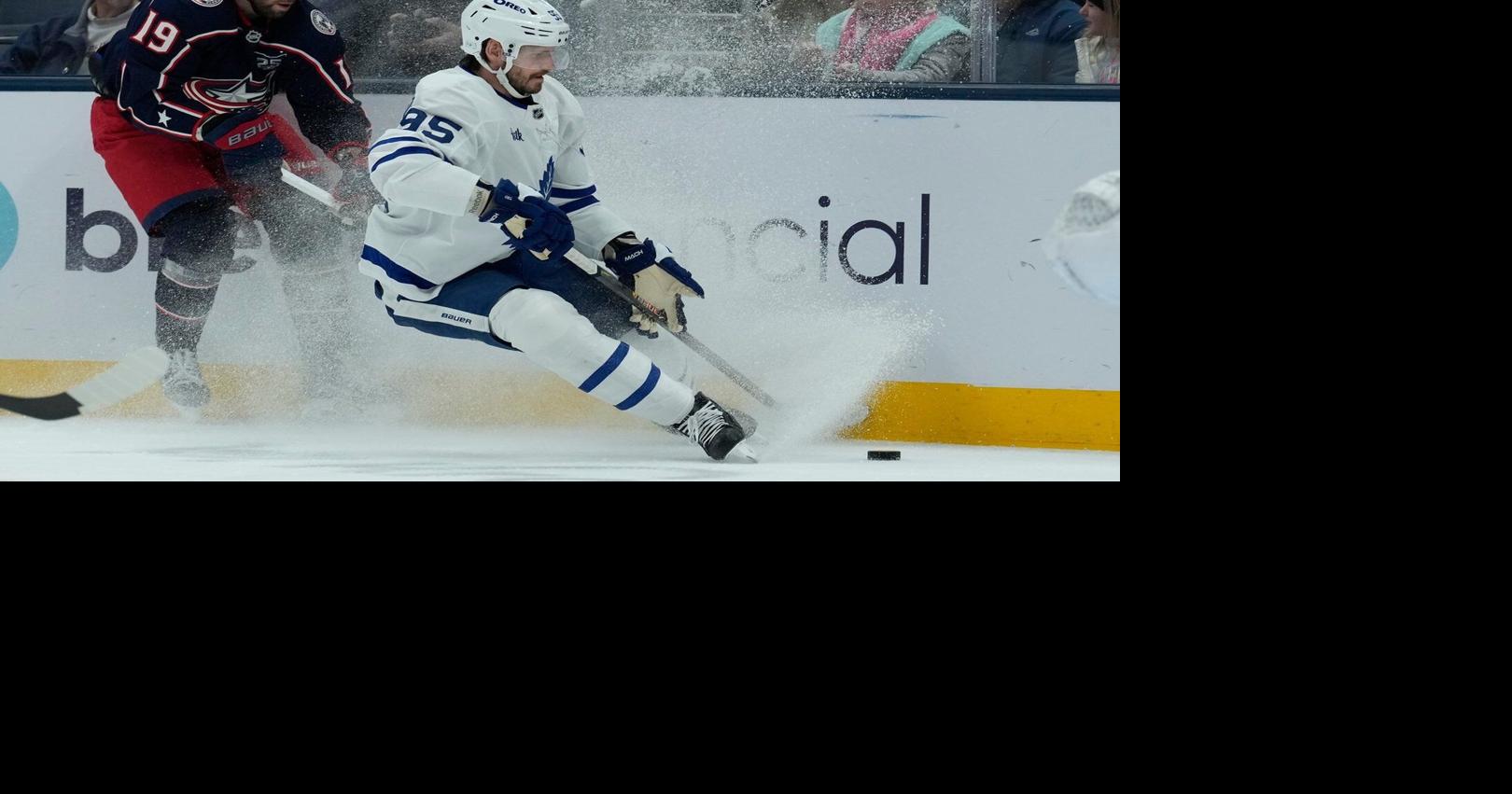 Nylander sets OT goals record as Maple Leafs beat Blue Jackets 2-1