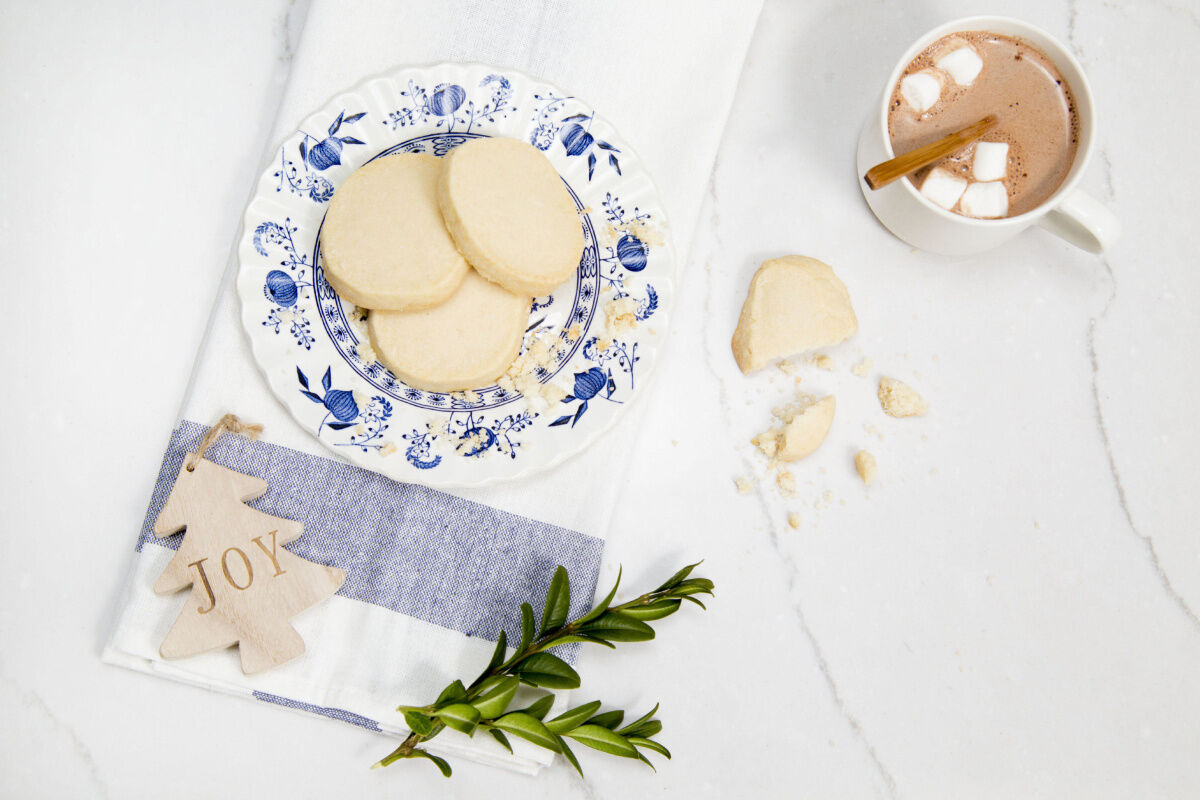 Basic buttery shortbread a blank canvas for your favourite