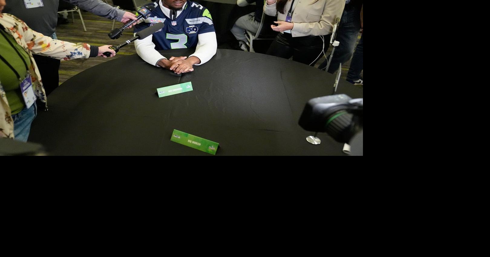 Seahawks rookie safety Nick Emmanwori injures an ankle during practice for the Super Bowl