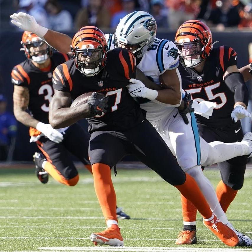 Mixon scores 5 TDs, Bengals dominate Panthers 42-21