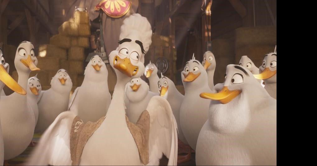 Movie Review: A helicopter father flies his duck family south in ...