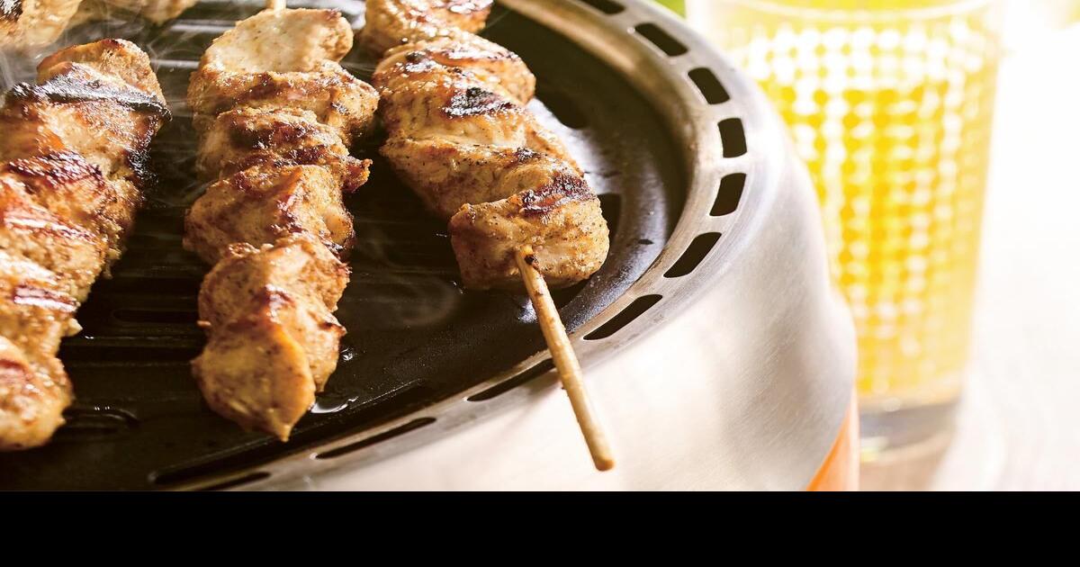 Garam Masala Chicken Skewers