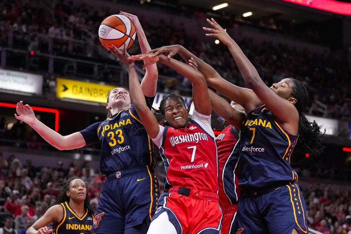 Atkins scores 26 for the Mystics, who overcome Caitlin Clark's 29 points to  beat the Fever 89-84