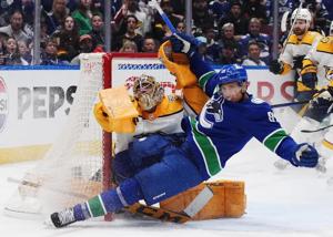 Vancouver Canucks winger Dakota Joshua 'feeling good' after cancer treatment