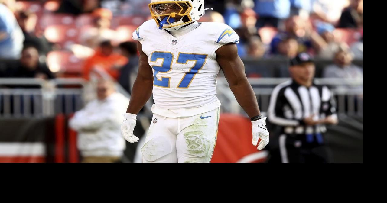 Chargers activate running back J.K. Dobbins off injured reserve before Saturday's game at Patriots