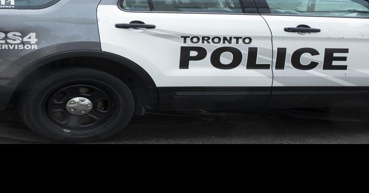 Car in building after downtown Toronto crash