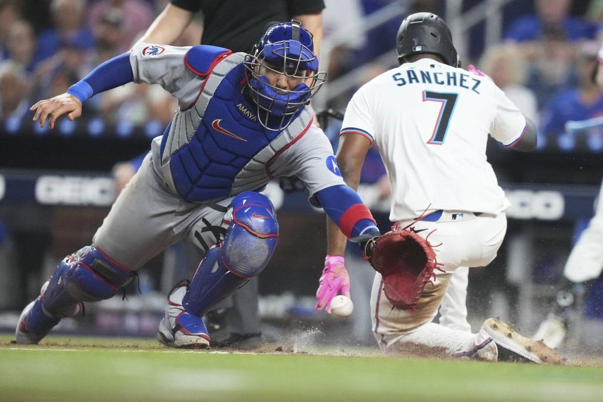 Cubs catcher Miguel Amaya will be placed on injured list due to left  oblique strain
