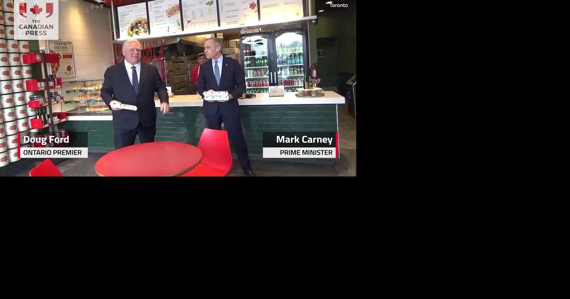 Carney skips question period on Parliament's first day back, meets with Premier Ford