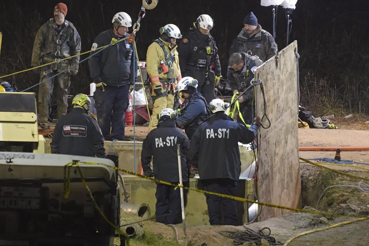 Rescuers Search For Woman Who May Have Fallen Into A Sinkhole While ...