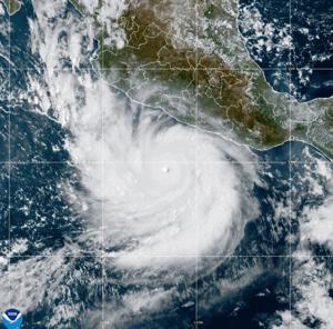 Offshore Hurricane Polo sends rain into Mexico's coast as Nolo nears Hawaii