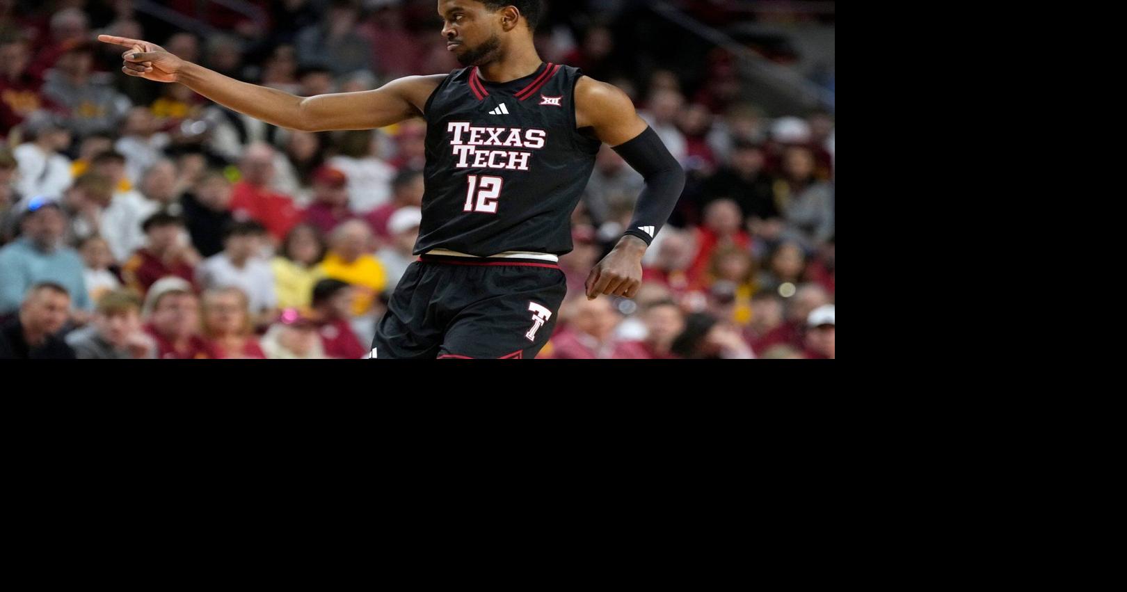 No. 16 Texas Tech ends No. 4 Iowa State&rsquo;s home winning streak, 82-73