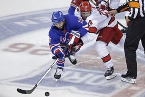 The New York Rangers were headed for another sweep. Now they're fighting to close out Carolina