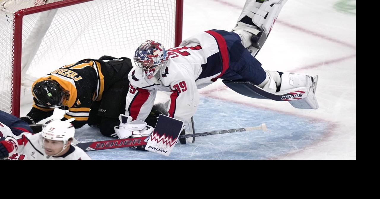 Bruins beat Capitals 4-1, hold Washington to season-low 11 shots.