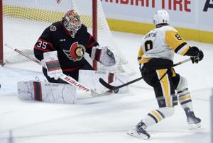 Tkachuk scores in OT as Senators edge Penguins 3-2