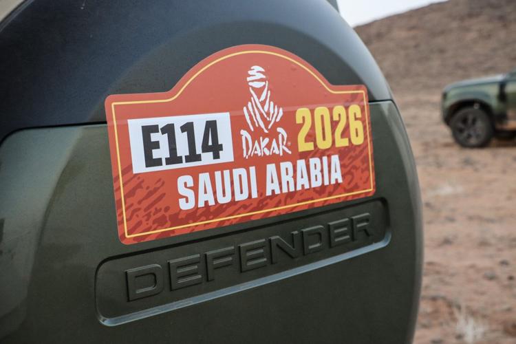2026 Land Rover Defender 110 traverses Saudi dunes with ease