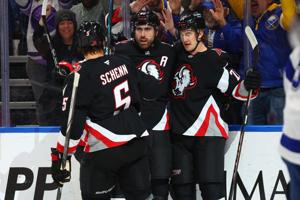 Zucker scores go-ahead goal and Sabres beat Lightning 4-2 in showdown of Atlantic Division Leaders