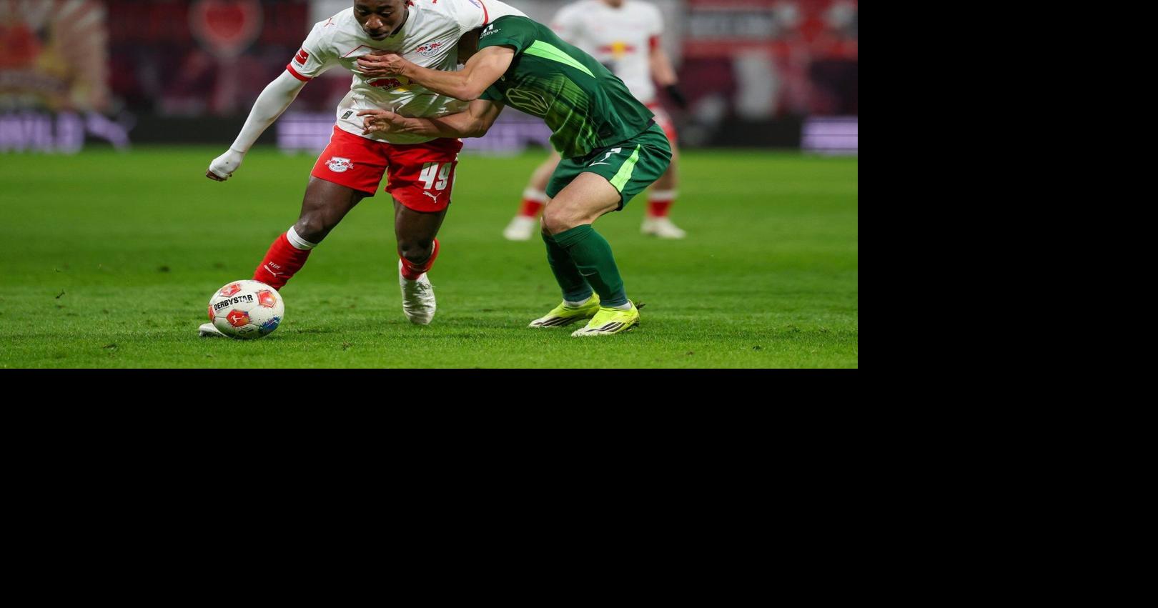 Leipzig’s Champions League hopes hit by 2-2 draw with lowly Wolfsburg in Bundesliga