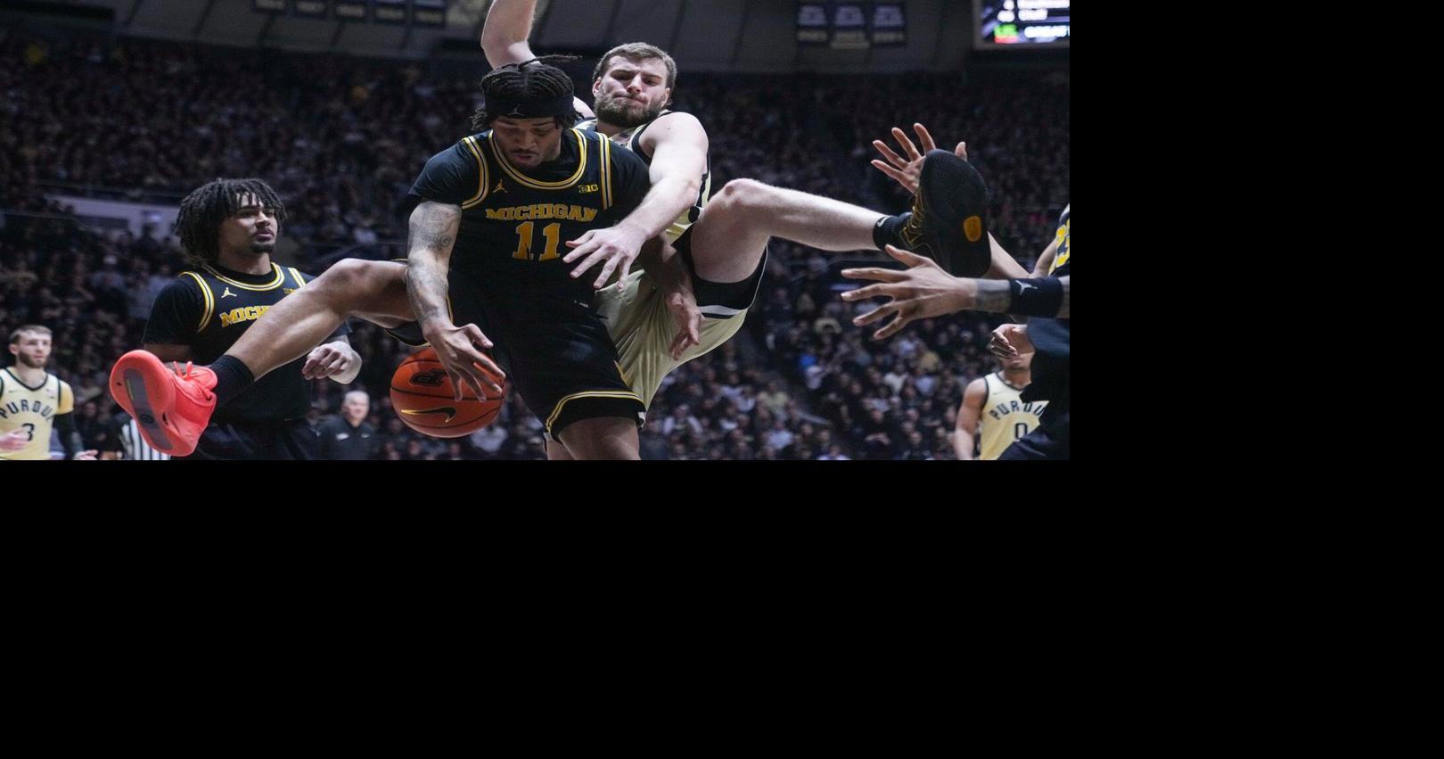 Focused No. 1 Michigan takes care of business in win over No. 7 Purdue with No. 3 Duke looming