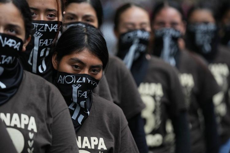 Families of Mexico's 43 disappeared students demand truth and justice 11 years later
